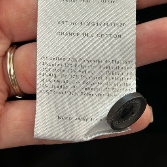 J.Lindeberg Mens Blue Narrow Fit Cotton Blend Chance Golf Pants Size 34 x 32 - Picture 12 of 16